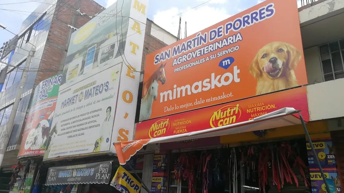 MARKET MATEO'S Agroveterinaria en Huancayo y Pampas