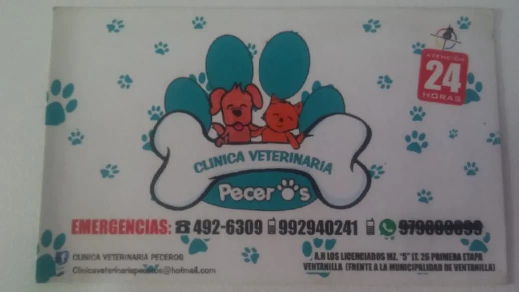 CLINíCA VETERINARIA PECEROS S.A.C.